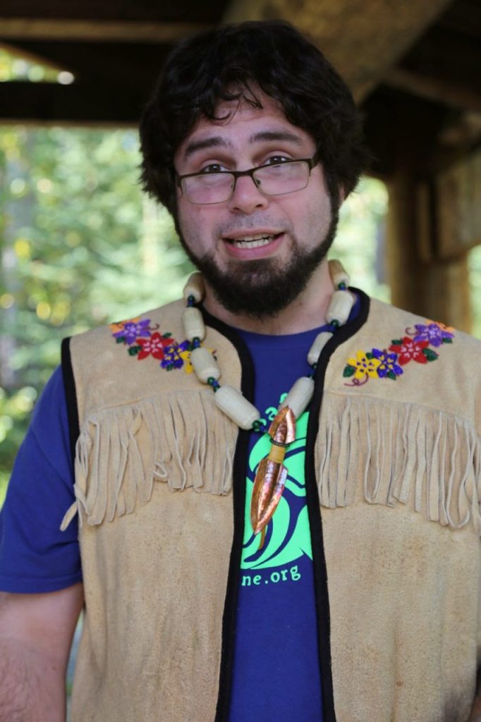 Native Alaskan man, Anchorage, Alaska