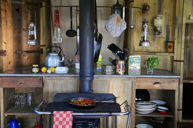 feather down farm house, wood burning stove,  pic: Kerstin Rodgers/msmarmitelover