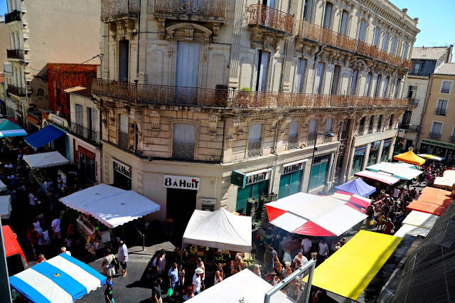 Sète market, languedoc, france