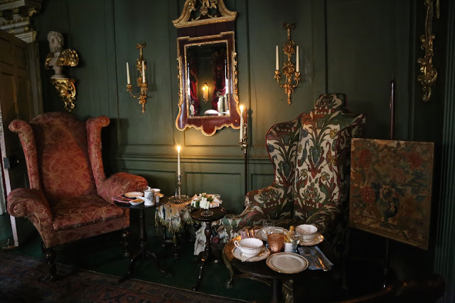  MsMarmitelover's 18th century tea party at Dennis Severs house, 18 Folgate St, Spitalfields, london,
