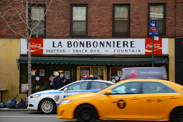 La Bonbonniere, old style new york diner, 8th st