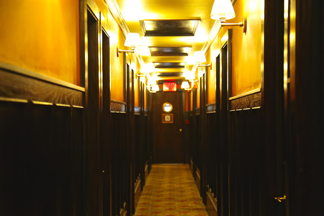 The spooky corridors at The Jane hotel, New York