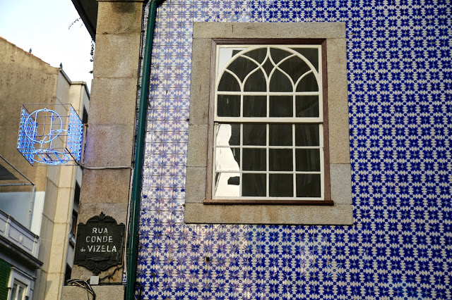 tiled buildings, , Porto, Portugal