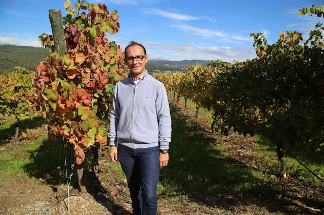 Carlos Teixera, winemaker at Quinta da lixa, vinho verde, portugal