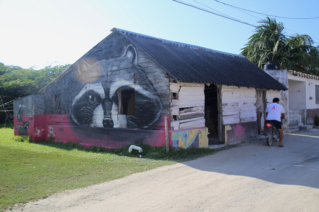 murals,  holbox,yucatan, mexico