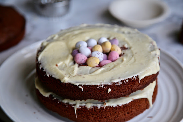 Easter pinata cake