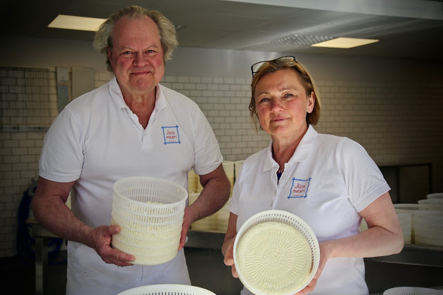 Claes and Kerstin Jurss, Jurss Mejeri Dairy, Hälleforsnäs, Sweden