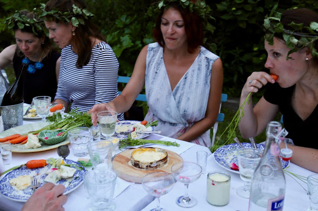 granbarksost from Jurss Mejeri:  3rd annual Swedish midsummer supper club with msmarmitelover and Linn Soderstrom in London