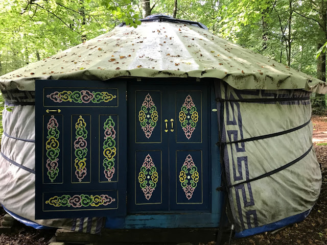 Nyrups naturhotell yurt, Sweden