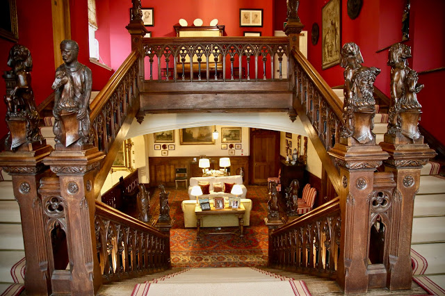 staircase, Carlton Towers, Yorkshire