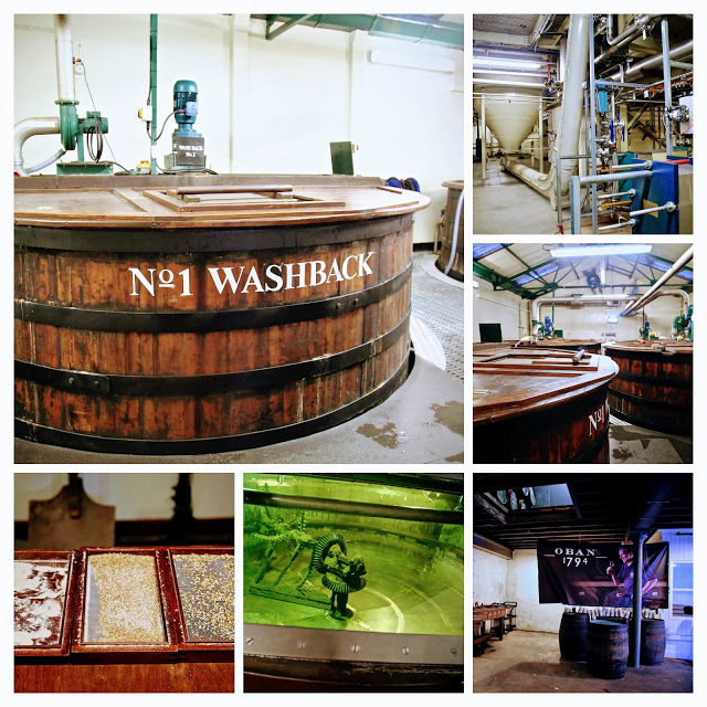Oban whisky distillery, Scotland
