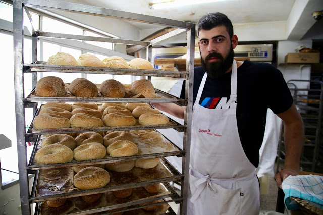 baker,  apkatena bread, Cyprus pic: Kerstin Rodgers/msmarmitelover.com