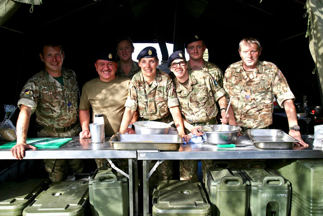 167 catering corps, Prince William of Gloucester barracks pic: Kerstin Rodgers/msmarmitelover.com