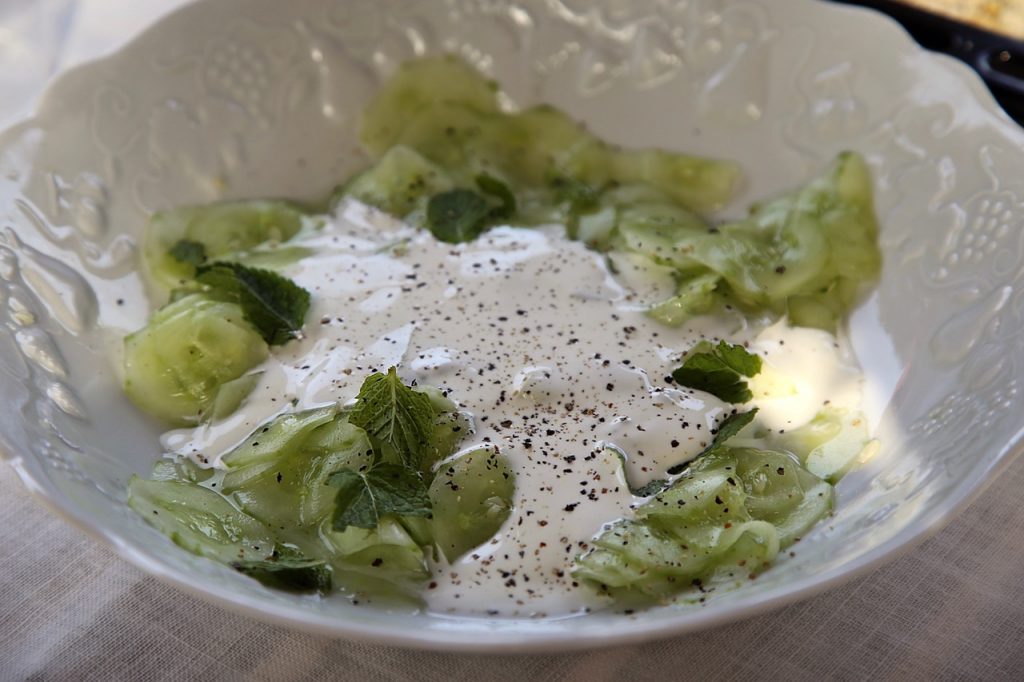 salted cucumber salad pix: Kerstin Rodgers/msmarmitelover.com