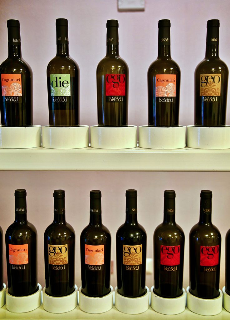 Sardinian wine, Tenuta Delogu, owner pic: Kerstin rodgers/msmarmitelover.com