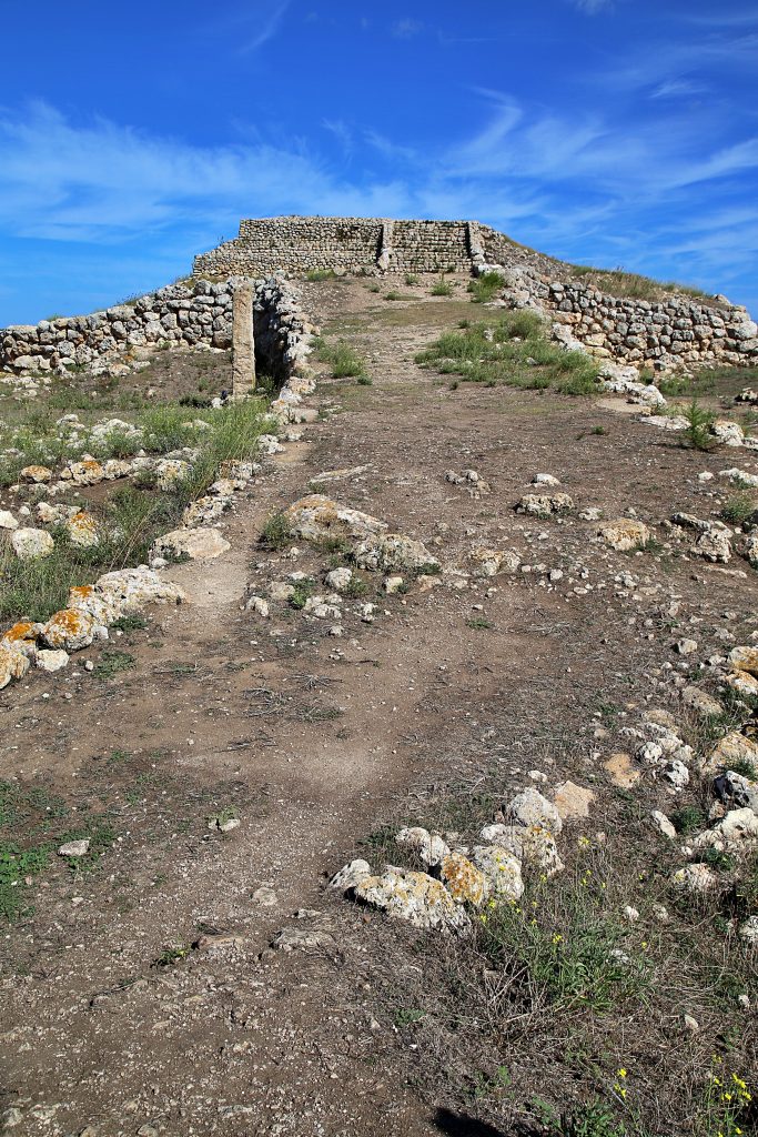 ziggurat at Monte D'accoddi, Sardinia pic: Kerstin rodgers/msmarmitelover.com